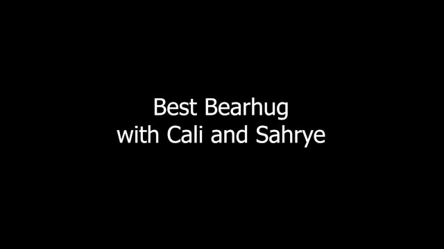 A Tight Squeeze: Sensual Bearhug Battle with Cali  - Cali Logan