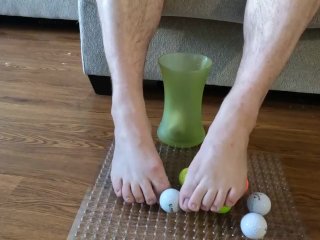 Mantoes Puts His Balls Away