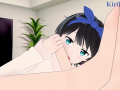 Ruka Sarashina and I have intense sex in the bedroom. - Rent-A-Girlfriend Hentai