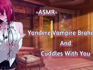 ASMR [EroticcRP] Yandere Vampire Breaks In_And Cuddles_With You [Binaural/F4M] [CuddleFuck]