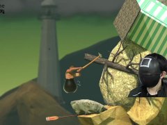 【Getting Over It】002 Even fall back to the start pont