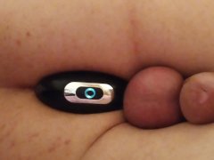 Prostate vibe in my bubble butt