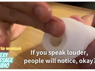 【女性向け】声を出さない状況でムラムラしちゃったらどーする？/If You Speak Louder, People Will Notice, Okay?