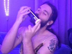 Ejaculating Dildo and Cum Lube Unboxing and Testing!!!