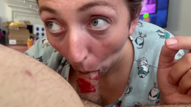 Candy Coated Penis Blowjob Pov Fruit By The Foot