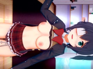 Rikka Takanashi First Time Anal Sex 🥵 Chuunibyou Hentai