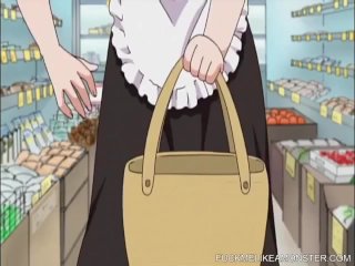 Anime Maid Gets Wet PussyFantasizing
