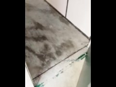 Ebony Girl Pees At Public Park Bathroom- Full Clip On Manyvids