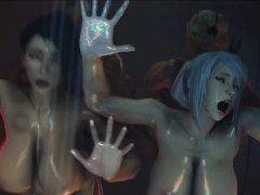 3d animation Horror story where ugly monsters fucks girls in asses and pussy