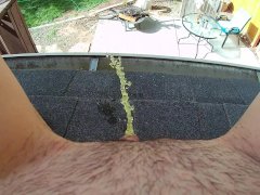 Squirt of Pee on a Roof