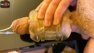 Uncut Cock Fucking Fleshlight With Moans And Dirty Talk Until Huge Cumshot 4K