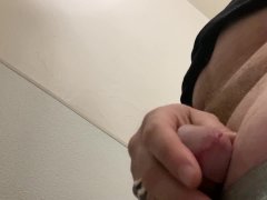 Daddy got bored and played with his Cock and Balls