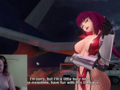 One Sexy Maid VS Ninja Clan and ... Dragon? - Action Taimanin Gameplay