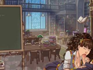 Hogwarts Magic Lessons [ HARRY POTTER SEX Game ] HermioneSucked My CockAfter Classes