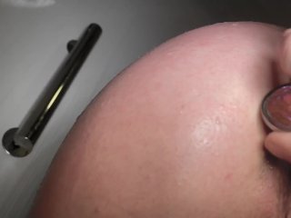 Squirting from a Vibrator in MyPussy and Ass - Shower Solo with Squirt_Queen Vanessa_Cliff