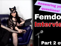 Femdom Q&A Interview Questions Real Life Couple Marriage FLR Slave Bondage BDSM Milf Stepmom