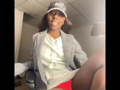 female prosecutor went from masturbating to twerking shaking ass and dancing fat ebony butt booty