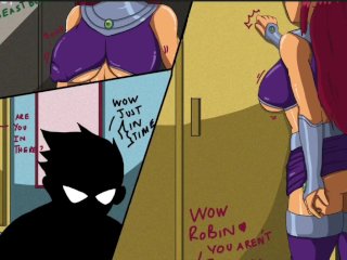 Teen Titans Pt.2- RobinNew Power_Big Cock