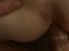 SEXY WIFE gets takes HUGE 8” COCK from behind