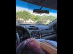 Clear day public quickie with Latina tinder slut
