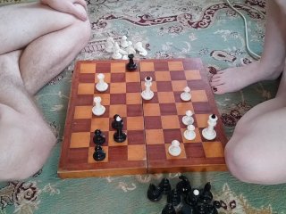 Cumshot Like Step Sister After Playing Chess withDialogues