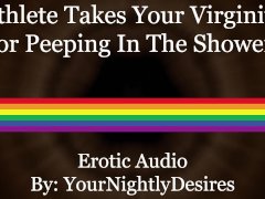 College Jock Makes A Mess of Your Insides [Blowjob] [Rimming] [Virginity] (Erotic Audio for Men)