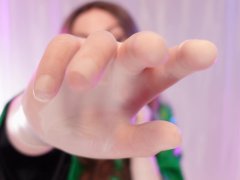 ASMR: surgical gloves fetish (SFW video by Arya Grander)