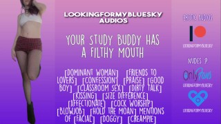 ASMR Your Study Partner Has A Dirty Mouth