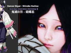 Demon Slayer - Shinobu Kochou × Black Stockings - Lite Version