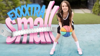 Hot Babe With Natural Hairy Pussy Gets Her Pussy Filled Up By Her Basketball Coach - Exxxtra Small