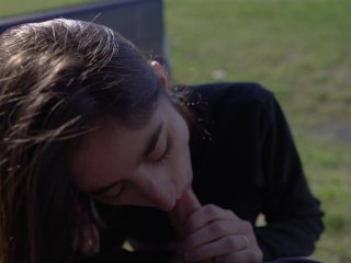 Horny Teen Sucked and_Swallowed Me on_Our Road_Trip - Amateur POV