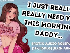 Your Sweet And Cuddly Babygirl Wakes Up Needy For You | ASMR Audio Roleplay | Mating Press Creampie