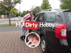 MyDirtyHobby - Horny babe picked up and fucked