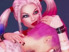 Futa Futanari Harley Quinn Anal Lesbians 3D Hentai