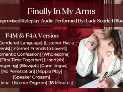 F4M Audio Roleplay - A Romantic Confession From Your Internet Friend - Friends to Lovers Improv