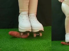 Roller Skates Shoes Cock Crush