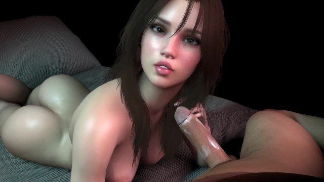 3d Beautiful Brunette - Hot Brunette Sucks Cock in POV | 3D Porn Short Clip - Pornhub.com