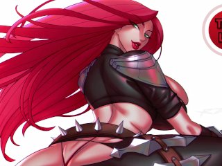 Hentai_JOI - Katarina's_Quickshot Challenge - [League of Legends] (Femdom, Quickshot, Humiliation)