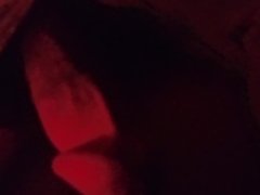 Red-light Erection Watching Porn POV