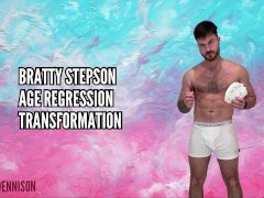 abdl - bratty stepson age regression transformation