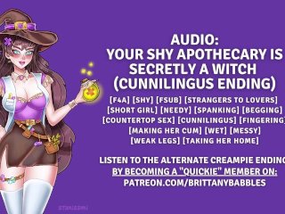 Audio: Your Shy Apothecary Is Secretly_A Witch (Cunnilingus_Ending)
