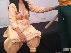 Punjabi Women fucking hard and cum inside pussy by a Bihari Man