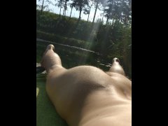 Naked And Horny At The Lake Again