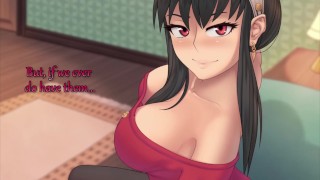 Voiced Hentai JOI Vanilla You And Yor's Honeymoon Soft Femdom Maledom
