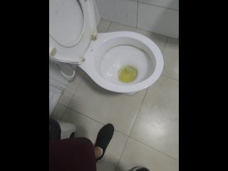 Pissing and Drinking My Male's Piss in the_Public Restroom07/01/2023