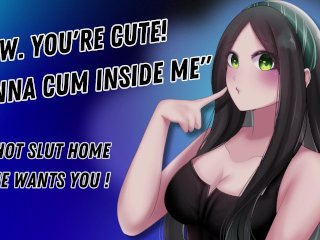 "Wow. You're Cute! Wanna Cum Inside Me" The Hot_Slut Home_Alone Wants You![Hungry For Cock]