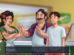 Summertime saga #65 - They hire me to get the pizza man's wife pregnant - Gameplay