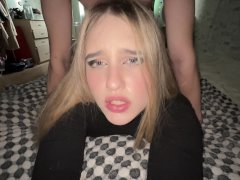 Horny college teen sucks and rides cockperfect submissive fuck toy