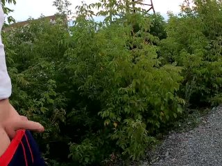Guy_Jerks Off in Extreme Sports in the_Railway Tracks