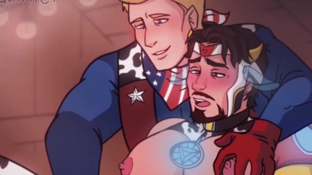 The Avengers Gay Porn Male Caomic - Iron Man x Captain America - Steve Rogers x Tony Stark Gay Milking  Masturbation Cow - Pornhub.com